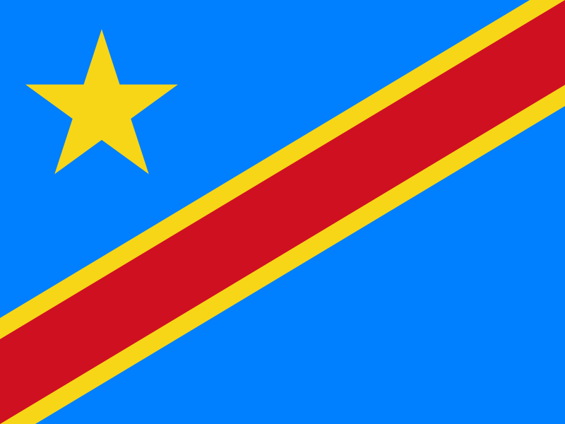 Vlajka Demokratick republika Kongo