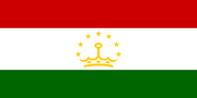vlajka Tádžikistán